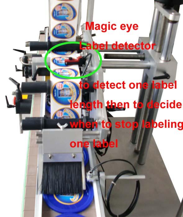 د پولی بیګ فلیټ سرفیس لیبل اپلکیټر د ځان سره چپکونکی سټیکر CE