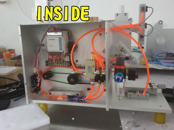 SUS304 د سټینلیس سټیل اقتصاد د بوتل لیبل کولو لپاره ډبل اړخ سټیکر لیبل کولو ماشین