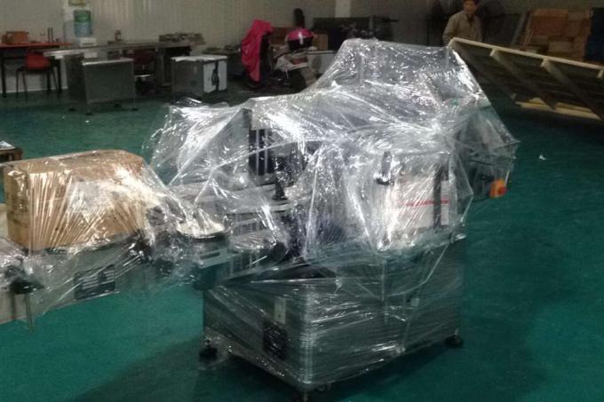 د گول بوتل ، صنعتي لیبل کولو ماشین لپاره د المونیم الیاف اویپل لیبلینګ ماشین