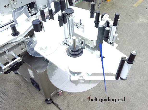 څیز د جادو سترګو اتومات ډبل اړخ سټیکر لیبل کولو ماشین د ټرنبل وړ سره کشف کوي