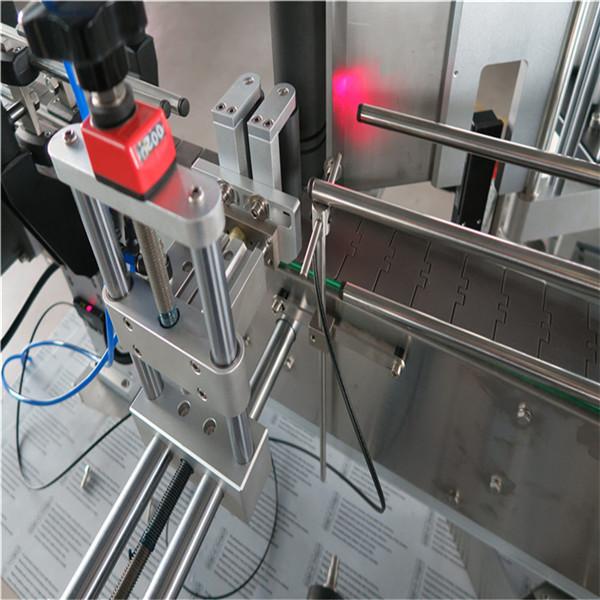 د معیاري اتومات پړاو بوتل لیبل کولو ماشین مخ او شا