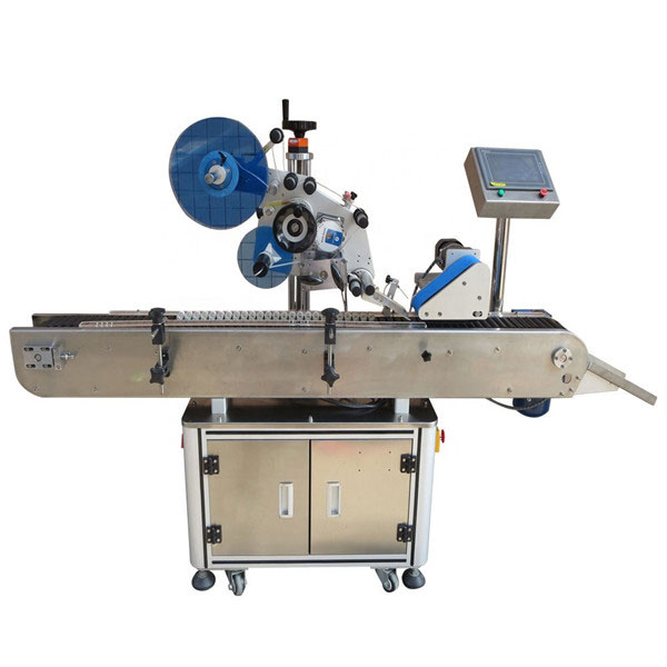 د لوړ سرعت Sus304 اقتصاد اتوماتیک پنسلین بوتل وایل لیبل کولو ماشین