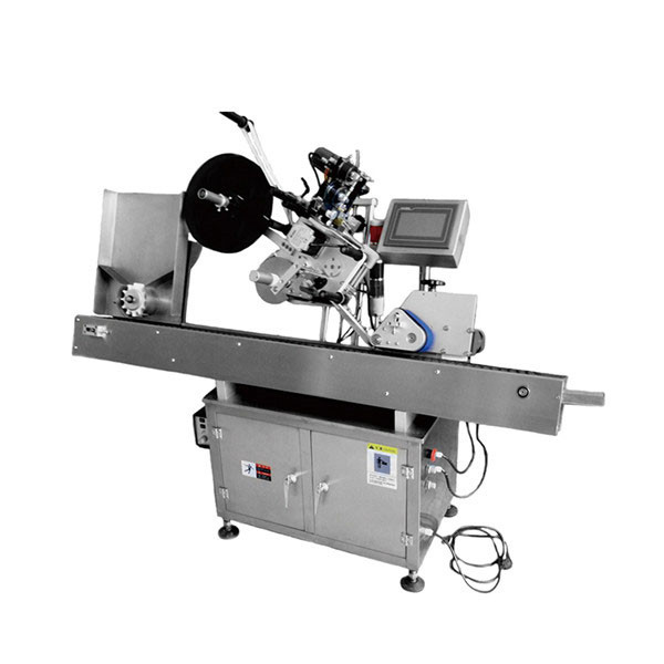 د لوړ سرعت Sus304 د ځان چپکونکي سټیکر پړاو بوتل وایل لیبل کولو ماشین