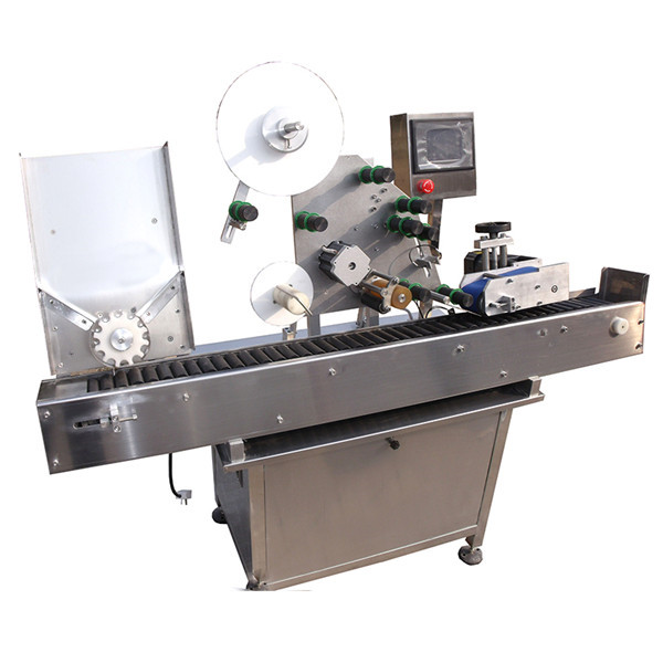 د SUS304 اتوماتیک پرچم وایل لیبل کولو ماشین ځان چپکونکی سټیکر