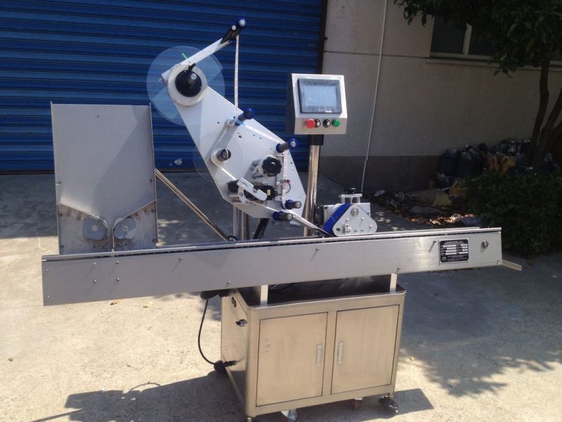 چین د کوچني پینسلین بوتل لیبل سټیکر چمتو کونکي لپاره اتوماتیک ویاسي لیبل کولو ماشین