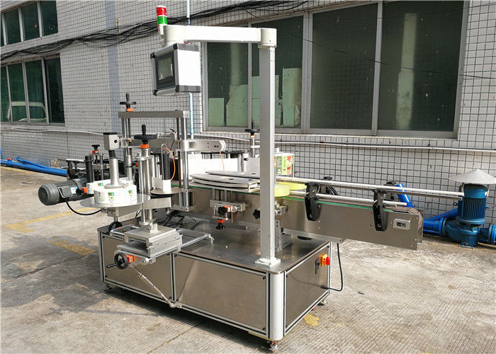 د چین شیمپو فلیټ بوتل لیبل کولو ماشین ، د ځان چپکونکي لیبل کولو ماشین مخ او شا تموونکی